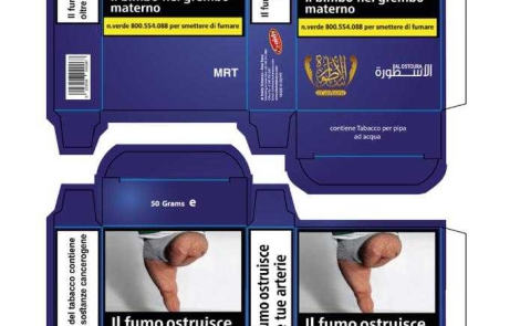 In distribuzione in Italia il tabacco AL Oustura