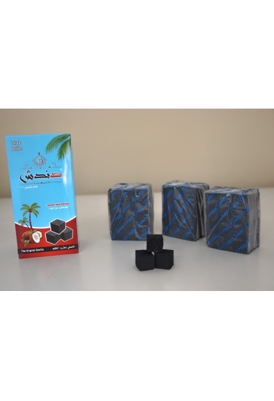 Carboncini naturali di cocco Dandash per shisha 25 pezzi 