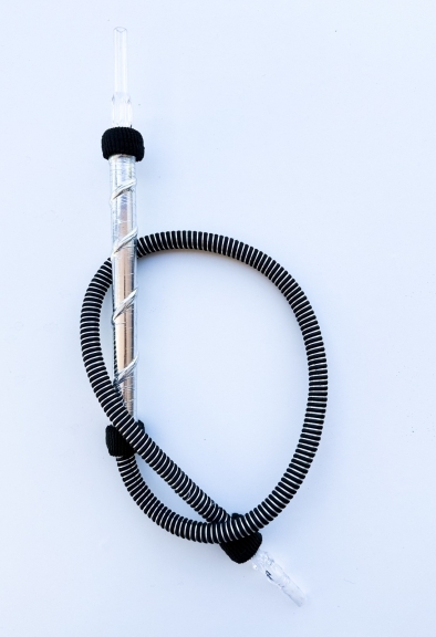 Tubo per  shisha 1709 argento