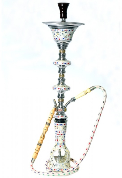 Narghile shisha 2769 lux intarsiato a mano 