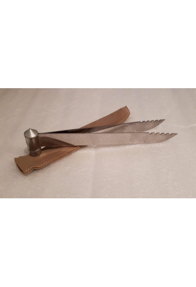 Pinzetta in metallo per il carbone del narghilè