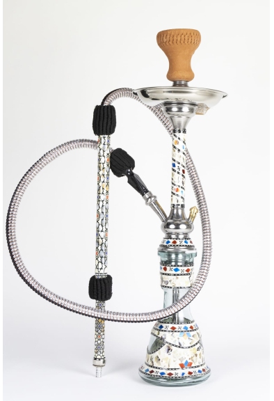 Narghilè Shisha pipa ad acqua hookah 2773  sinai cm 58