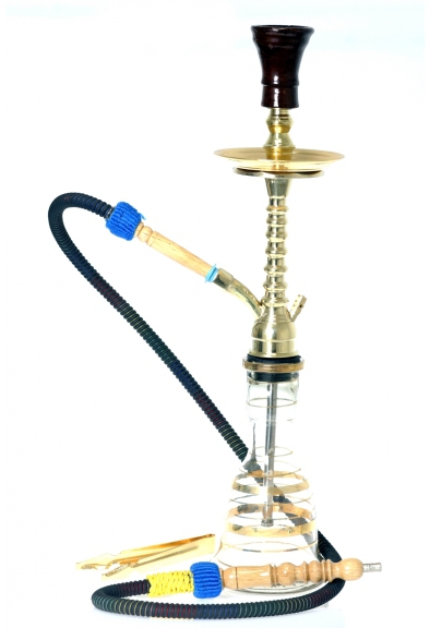 Narghilè luna sefari gold kit 3 pezzi 