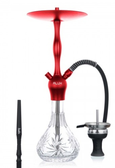 Narghilè shisha Alux Admiral rosso