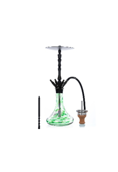  Narghilè shisha Aladin Alux 4 tubi verde