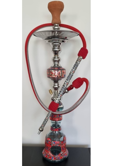 Narghile Nahla Shell 2767 rosso 